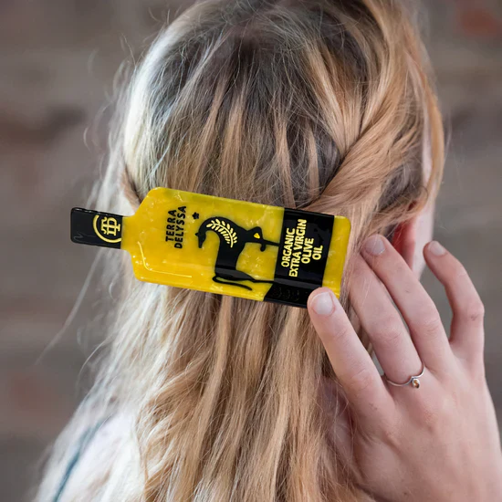Terra Delyssa 'Olive Oil' Hair Clip - Image 3